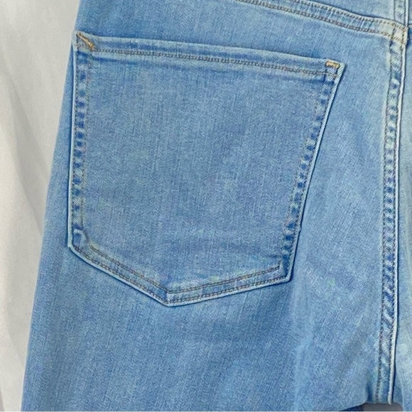 Express Light Blue Women’s High Rise Ankle Legging Skinny Jeans Size 10 Regular - Picture 11 of 15